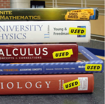 College students - find the best deals on used textbooks 